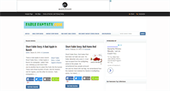 Desktop Screenshot of fablefantasy.com