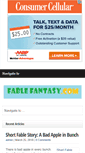 Mobile Screenshot of fablefantasy.com